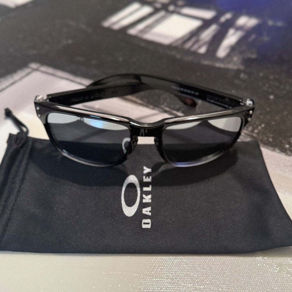 OO9102 Oakley Holbrook Dark Ink Fade Prizm Polarized Sunglasses - Picture 11 of 15